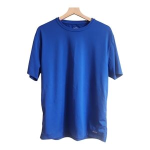 Mens L Eastbay Compression Shirt Athletic Undershirt Baselayer Blue